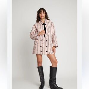 Munthe Striped Pink Women's Jacket